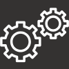 maintenance gears icon